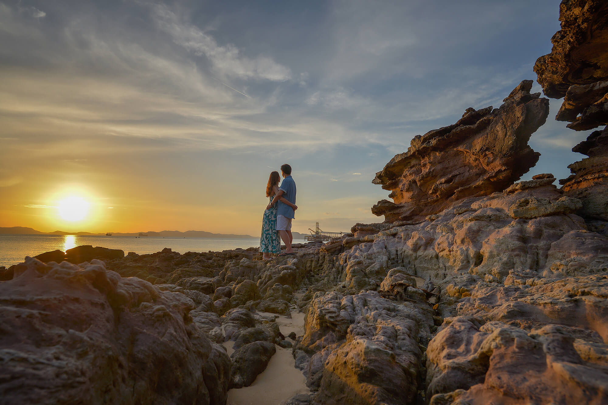 Krabi, Ao Nang Klong Muang Beach couples photoshoot