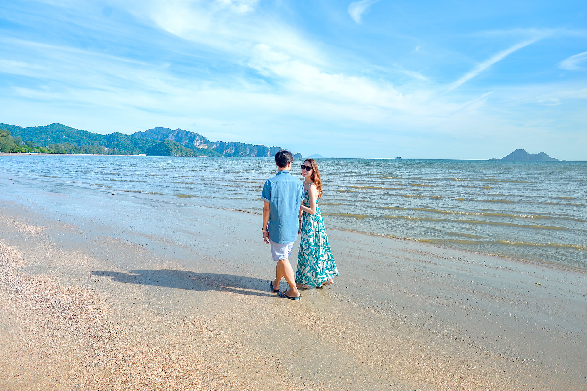 Krabi, Ao Nang Klong Muang Beach couples photoshoot