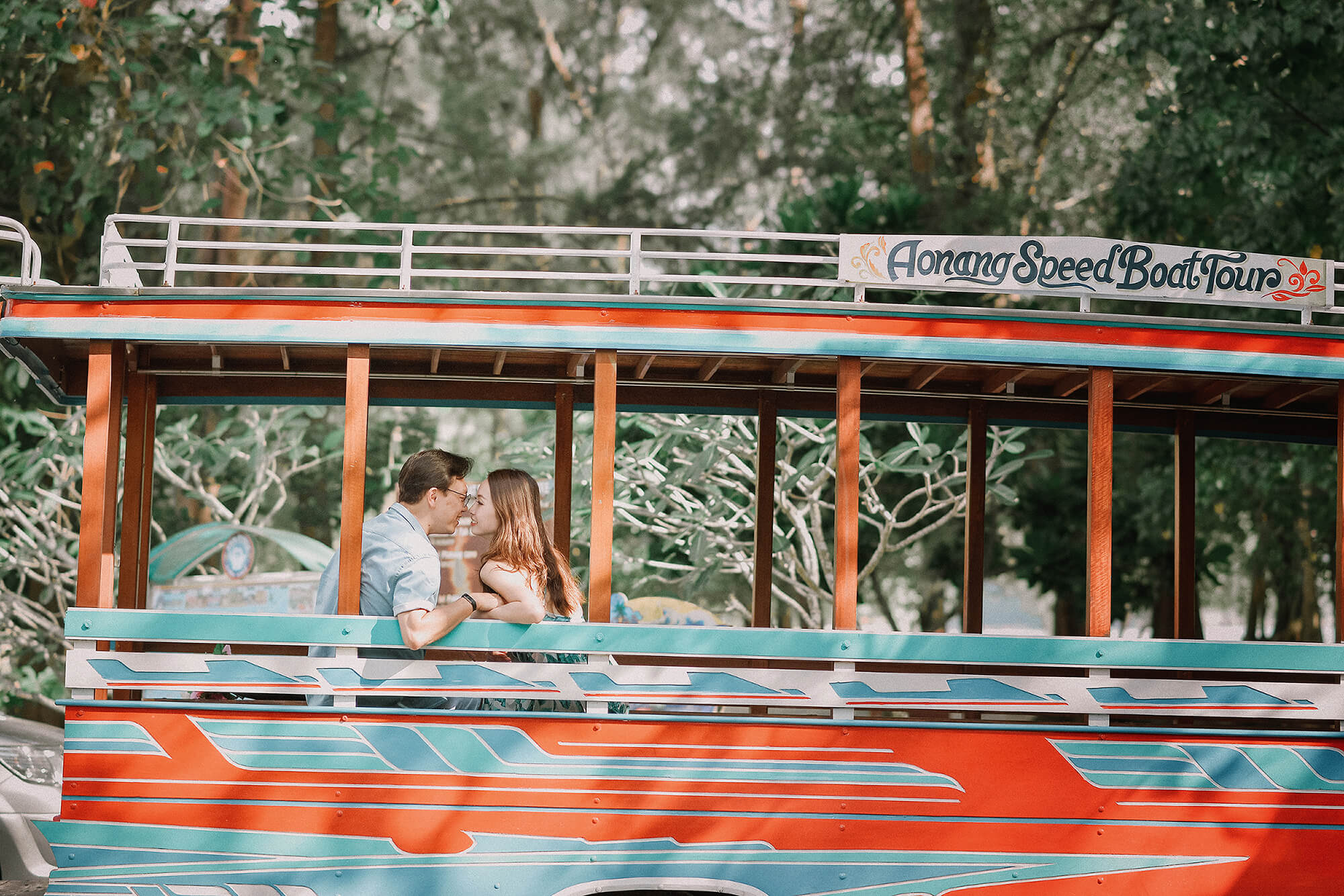 Krabi, Ao Nang Klong Muang Beach couples photoshoot